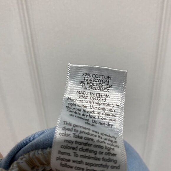 PacSun Women's Light Wash Blow Out Knee Super High Rise Jeggings Size 29 Long - Picture 6 of 6